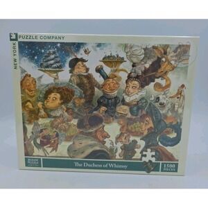 New York Puzzle - Duchess of Whimsy by Peter de Seve 1500pc Puzzle NEW SEALED